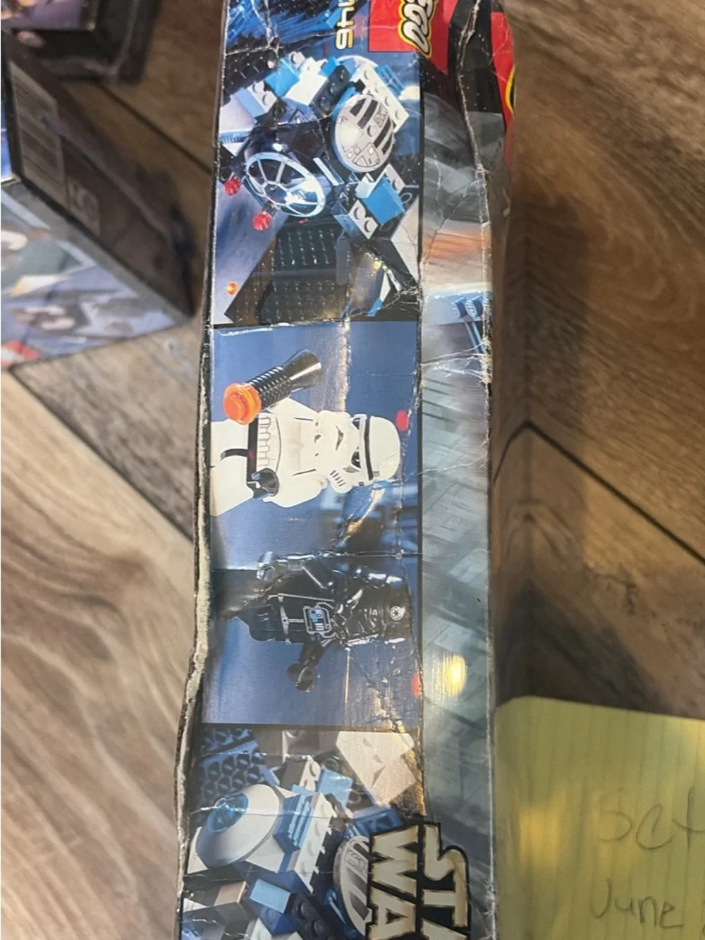 Lot of four sealed official, rare, retired Lego Star Wars sets see description